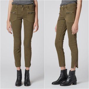 BLANKNYC Wannabe Zipper Green Cargo Pants size 25